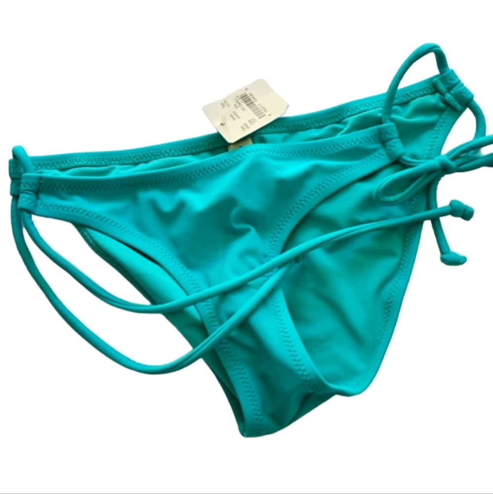 NWT American Eagle Turquoise Teal Bikini Bottom Size XXS